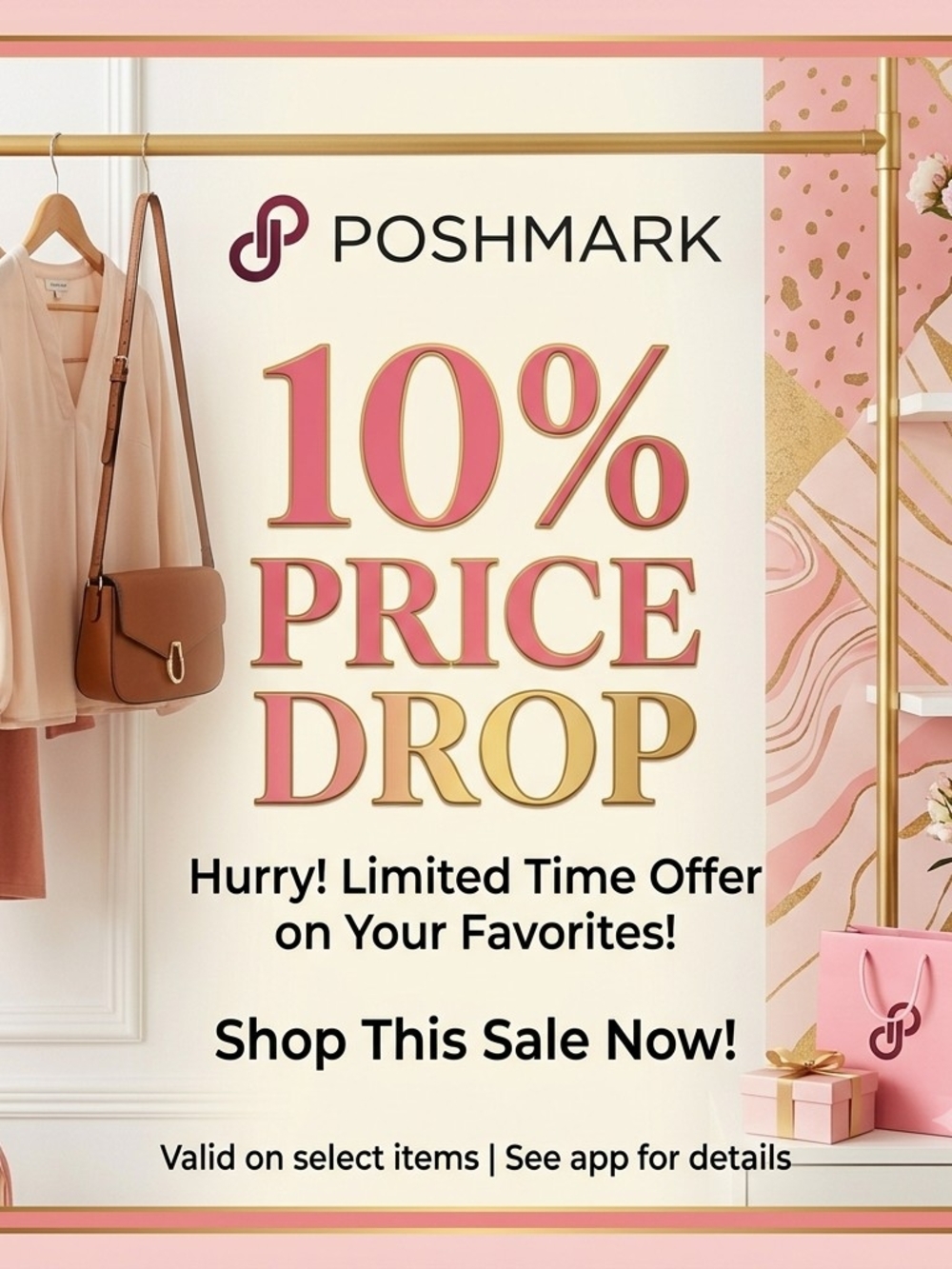 10% Price Drop On Most Items In My Closet!!!